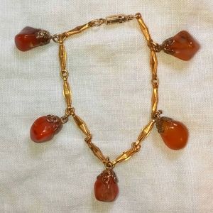 Unique carnelian bracelet